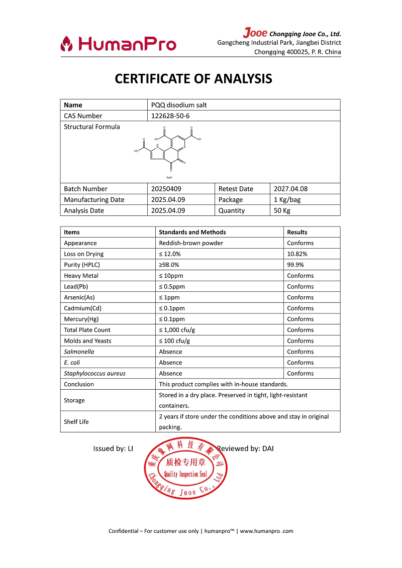 Pyrroloquinoline quinone disodium salt 5
