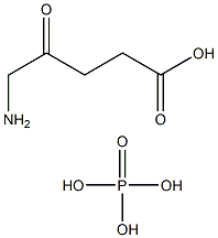 5-Aminolevulinic acid phosphate structure