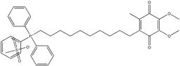 Mitoquinone mesylate structure