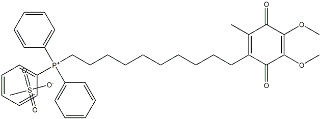 Mitoquinone mesylate structure