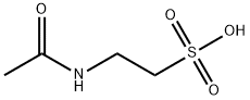 Acetyltaurine structure