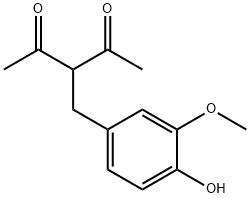 Acetyl zingerone structure