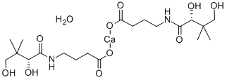 Calcium Hopantenate Hemihydrate structure
