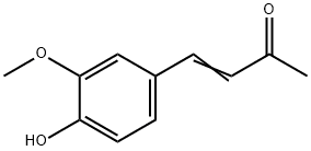Dehydrozingerone structure