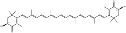 Astaxanthin structure