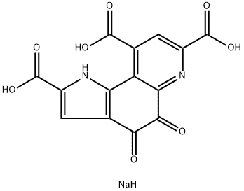 Pyrroloquinoline quinone disodium salt structure