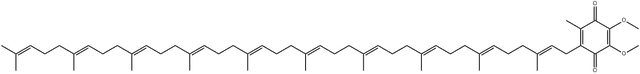 Coenzyme Q10 structure