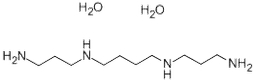 Spermine dihydrate structure