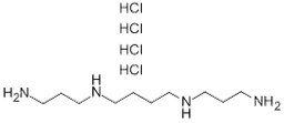 Spermidine Tetrahydrochloride structure